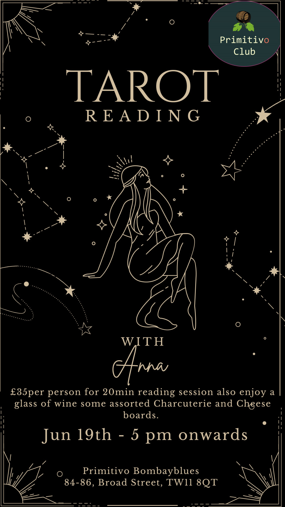 Tarot & Taster Evening