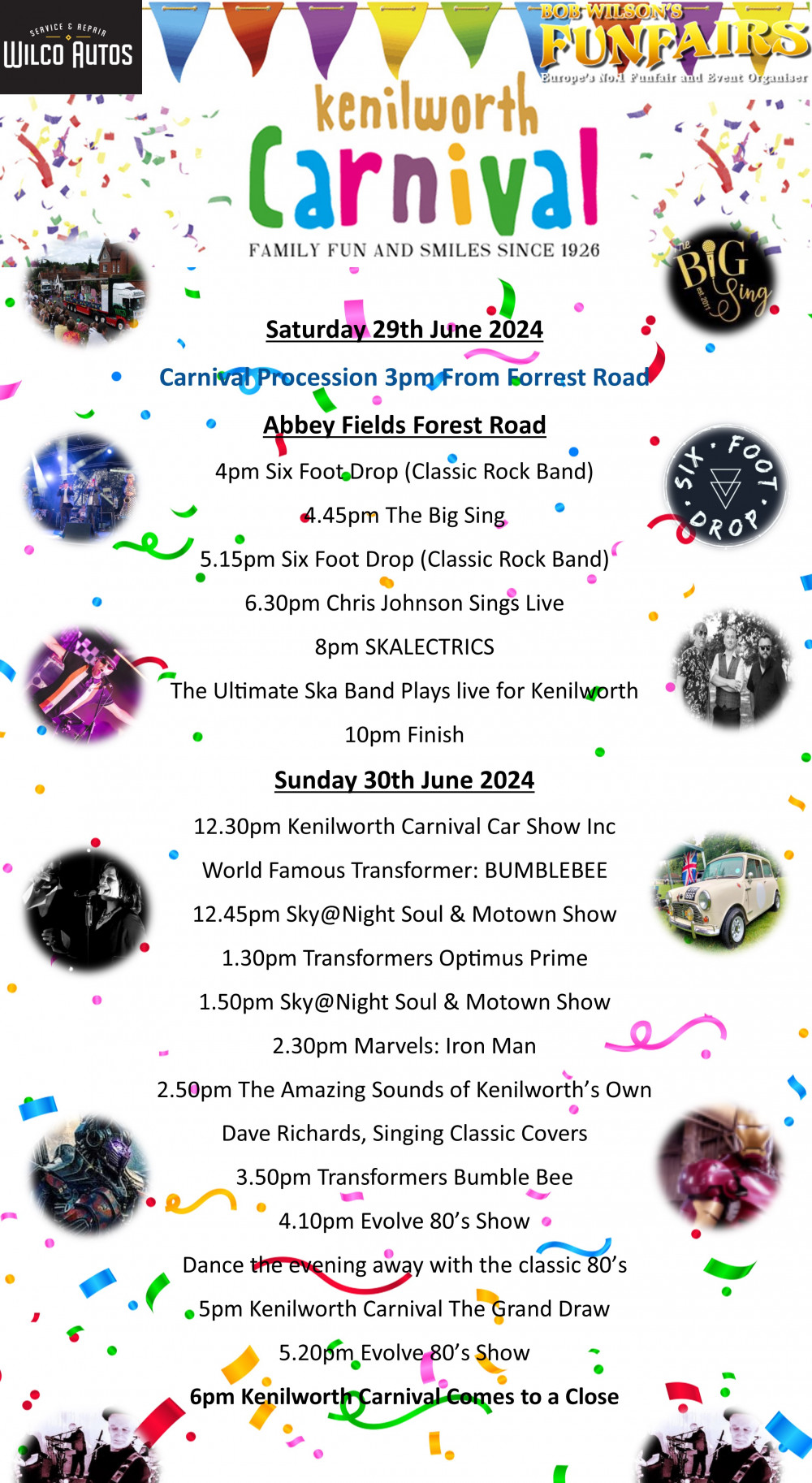 Kenilworth Carnival Weekend