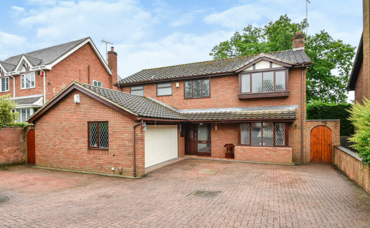 This stunning four-bedroom home, on Castel Close, is on the market for offers over £525,000 (Stephenson Browne).