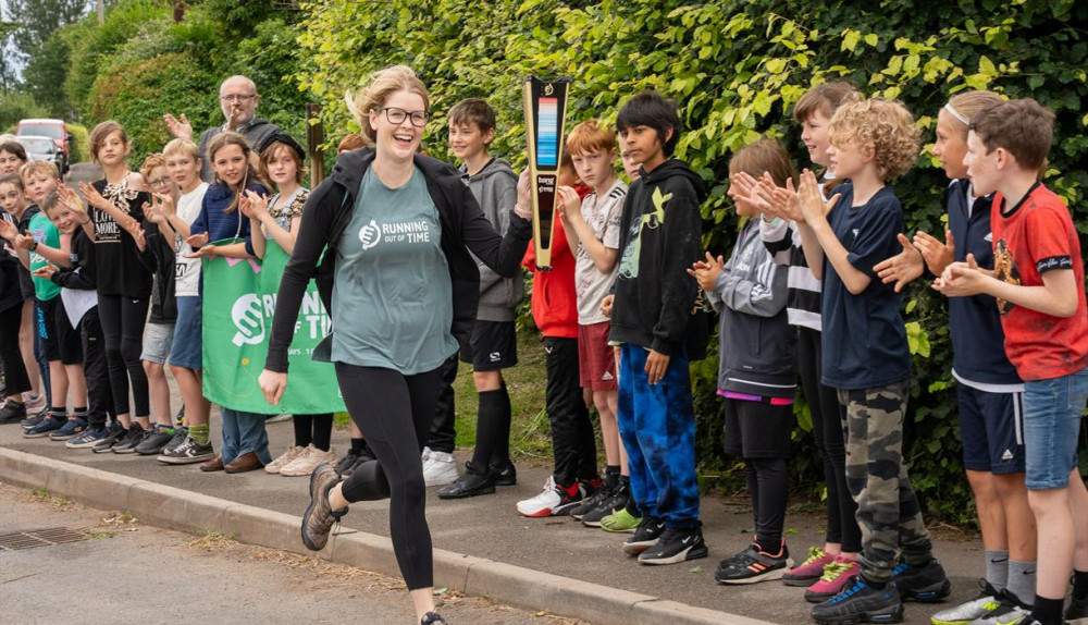 Image: Trent Valley Way Relay. 