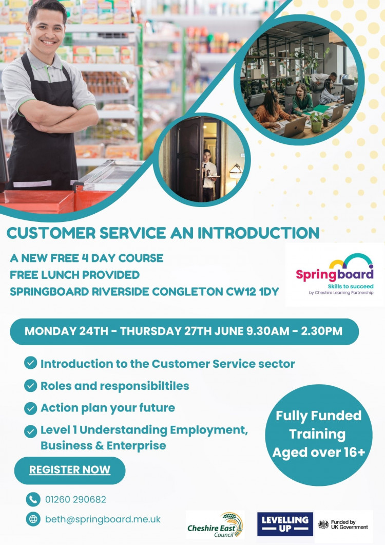 FREE 4 Day Customer Service Course