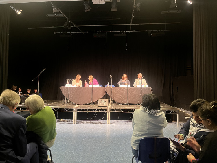 Richmond Park candidates faced residents at Grey Court School hustings on Tuesday, 11 June (credit: Cesar Medina).