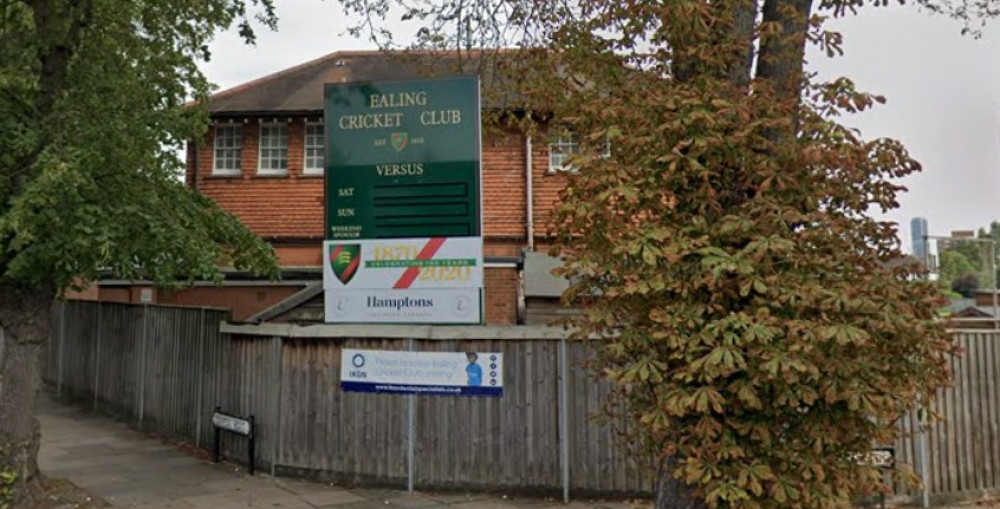 Ealing Cricket Ground, Ealing Broadway (credit: Google Maps).