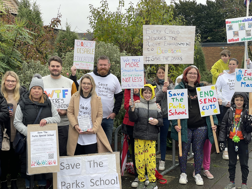 The Save The Parks group is campaigning against Rutland County Council’s decision to close The Parks School (image via LDRS)