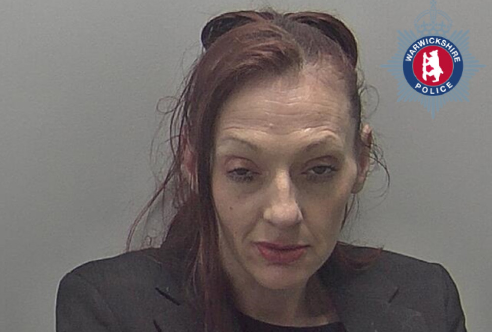 Lisa Donnelly targeted shops in Leamington, Kenilworth, Warwick, and Stratford (image via Warwickshire Police)