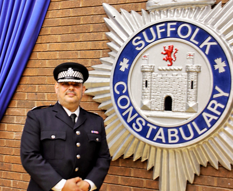 Suffolk Constabulary’s new Special Chief Officer Ayman Al-Aride.