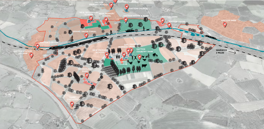 Plans for 4,500 homes have been put forward to the local plan (image via SWLP)