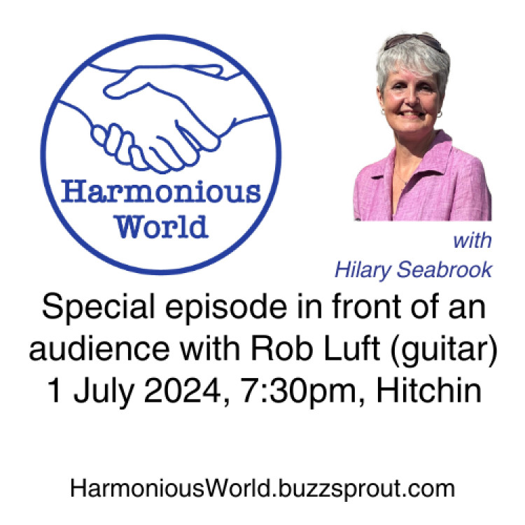 Harmonious World live in front of an audience