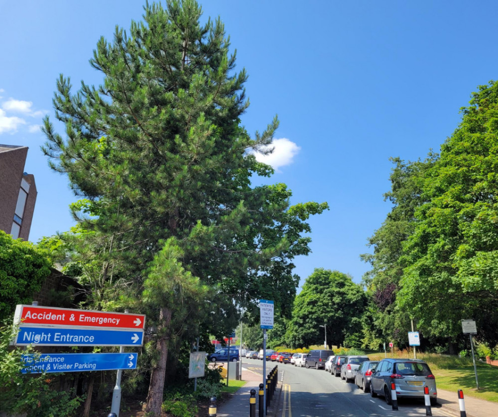 Macclesfield Hospital is situated on Victoria Road. 