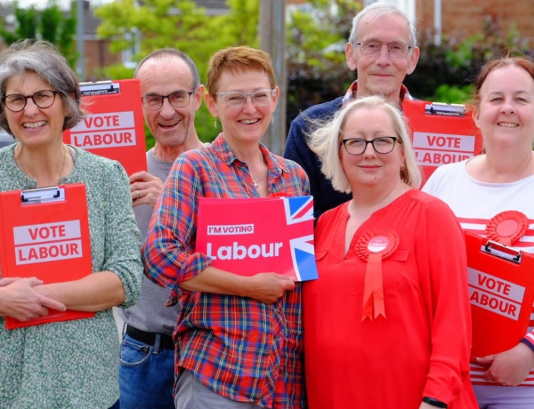 Cat Price and Labour came out narrowly on top when we asked our readers who they will be voting for at the general election (image via Labour)