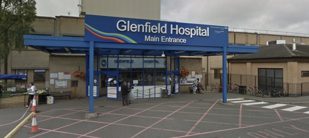 Glenfield Hospital. Photo: Instantstreetview.com