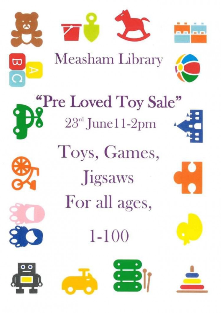 Measham Library Toy Sale Come and enjoy the Measham Library Toy Sale at Measham Library, High Street, Measham, near Ashby de la Zouch