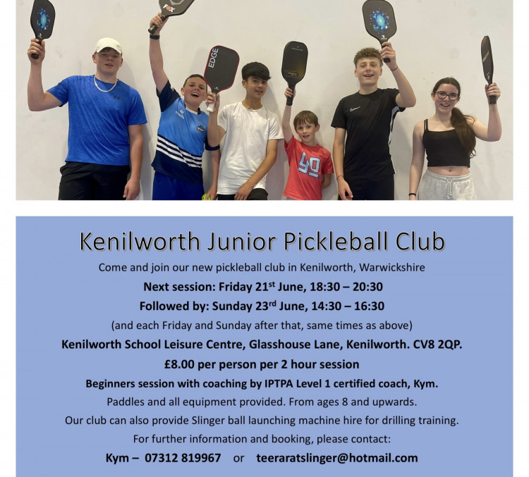 Kenilworth Junior Pickleball Club