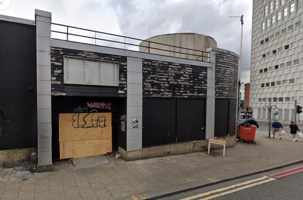 27 Pall Mall, Hanley, could become a new restaurant and commercial units if plans are approved (Google).