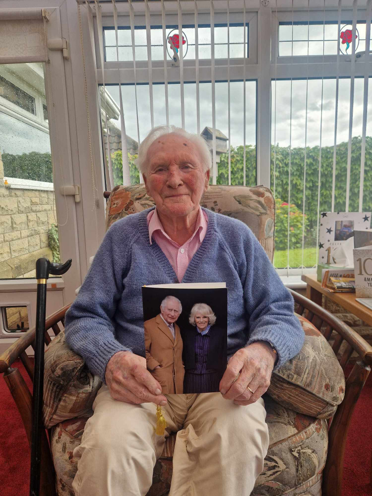 Geoff Weeks has celebrated his 100th birthday (image sipplied)