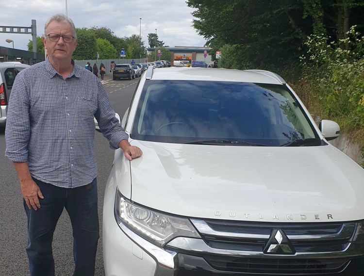 Alan and his car.