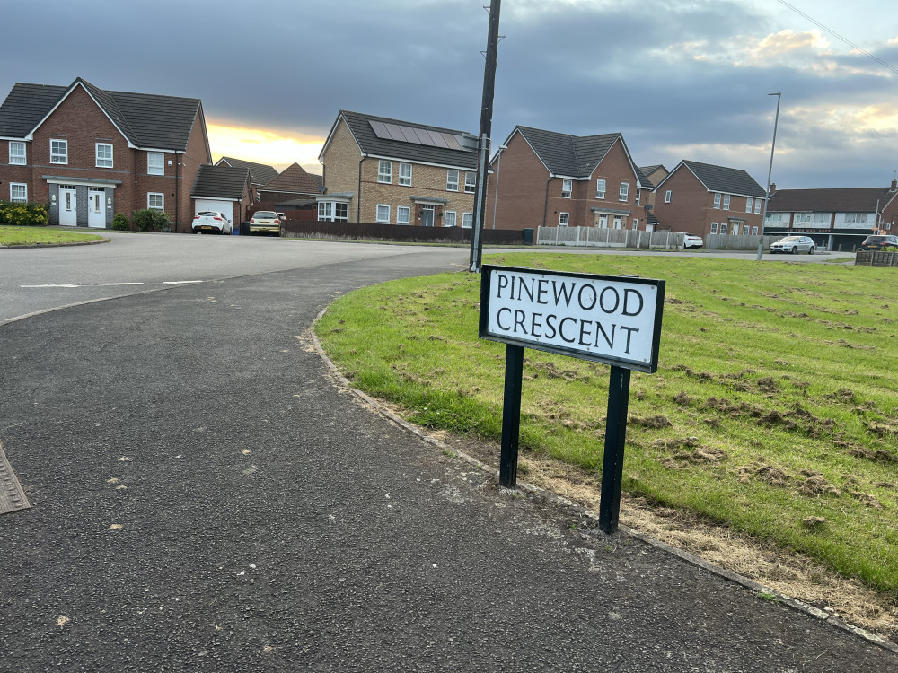 Police were called to Pinewood Crescent, Meir, yesterday afternoon (Nub News).