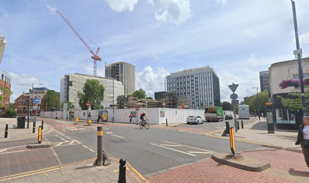 The junction of Eden Street with St James' Road and Union Street in Kingston. 'If I came across the same situation again tomorrow, I’d do the same thing,' says ex-police officer Tim Cruddas. (Photo: Google Maps)