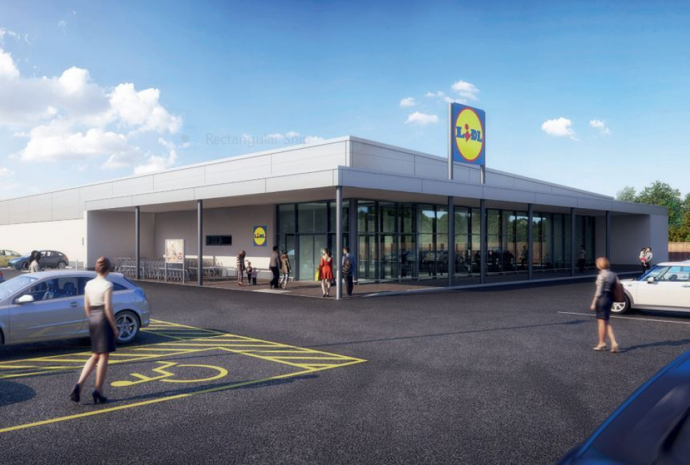 This design depicts a Lidl in Ashton, which could be similar to the proposed store in Heaton Norris (Image - Wigan Council planning portal)