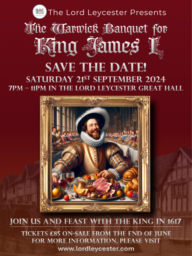 Lord Leycester King James I Banquet