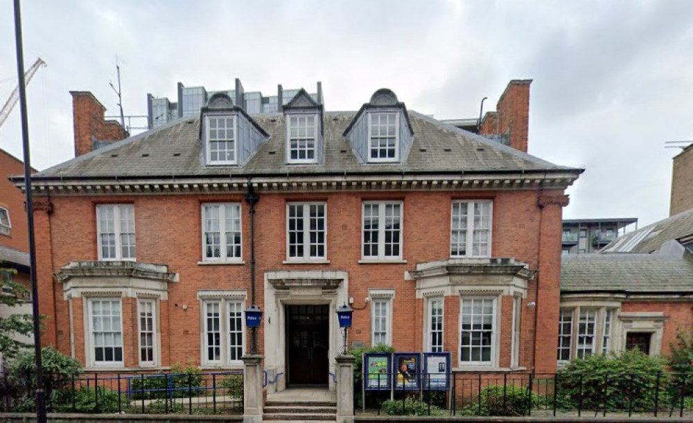 PC Joshua Anning's misconduct hearing took place at the Sutton Police Station complex in Sutton, South London. (Photo: Google Maps)