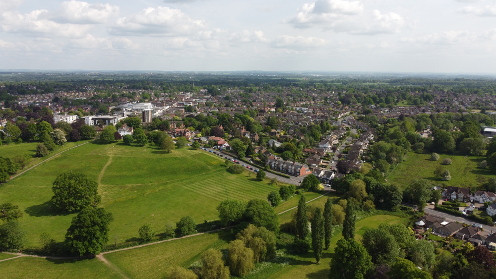 Kenilworth's election candidates were asked what they would do to protect the green belt from more houses (image via WDC)