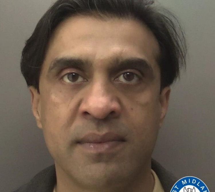 Mohammed Asif was jailed for nine years (image via West Midlands Police)