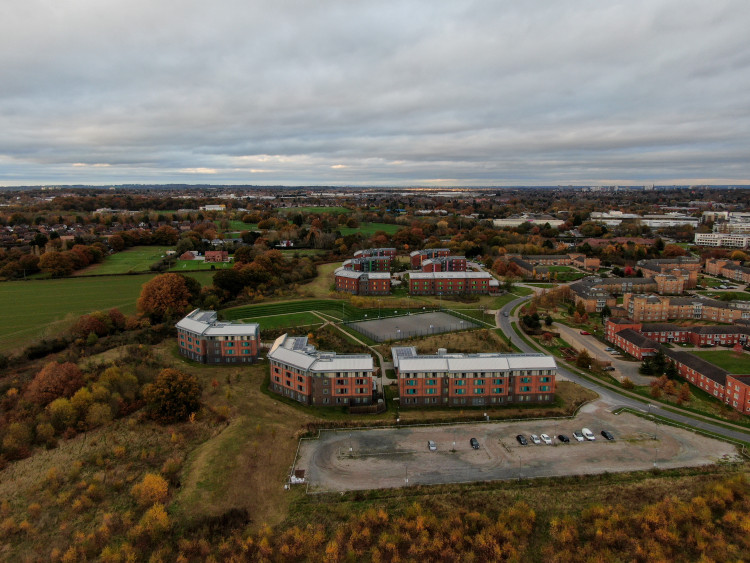 The University of Warwick has previously revealed plans to build a new home for the Sky Blues on the edge of Kenilworth (image via SWNS)