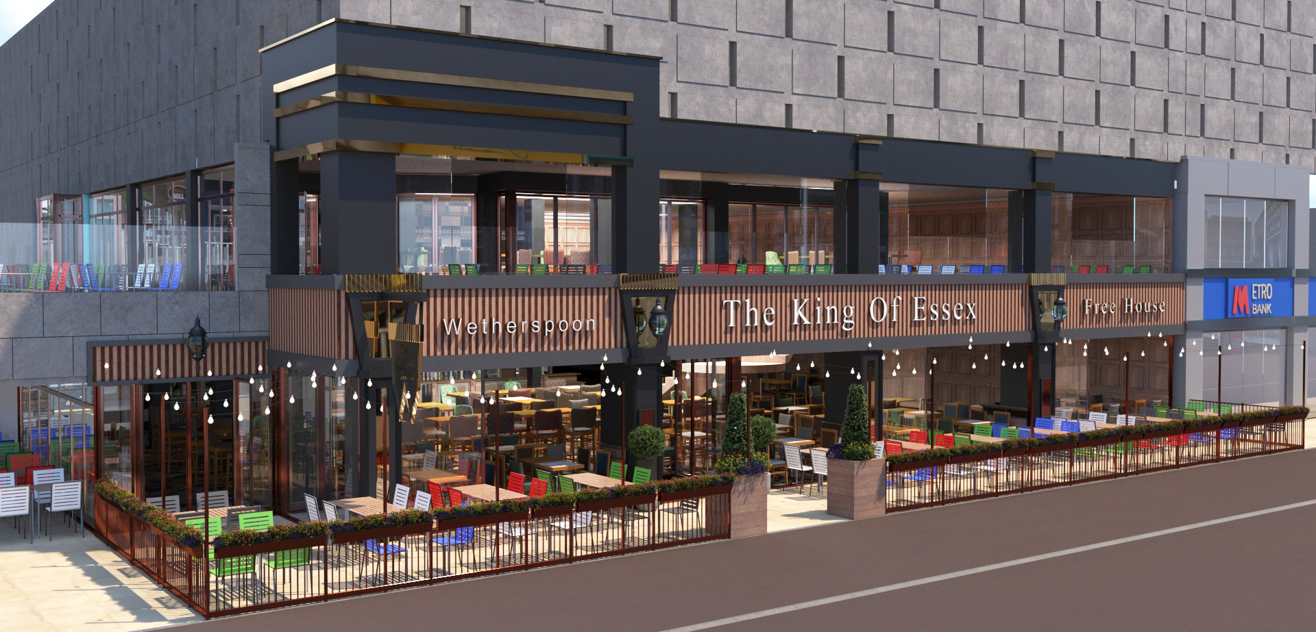 How the pub will look