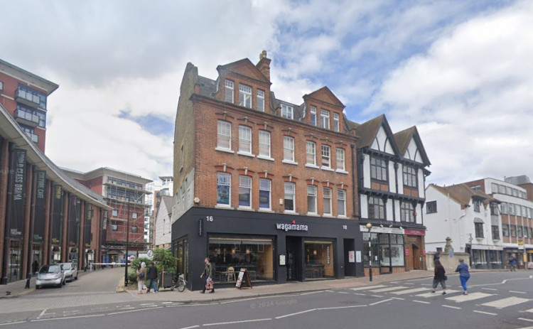 Wagamama will remain open, if the application goes ahead (image via Google Maps)