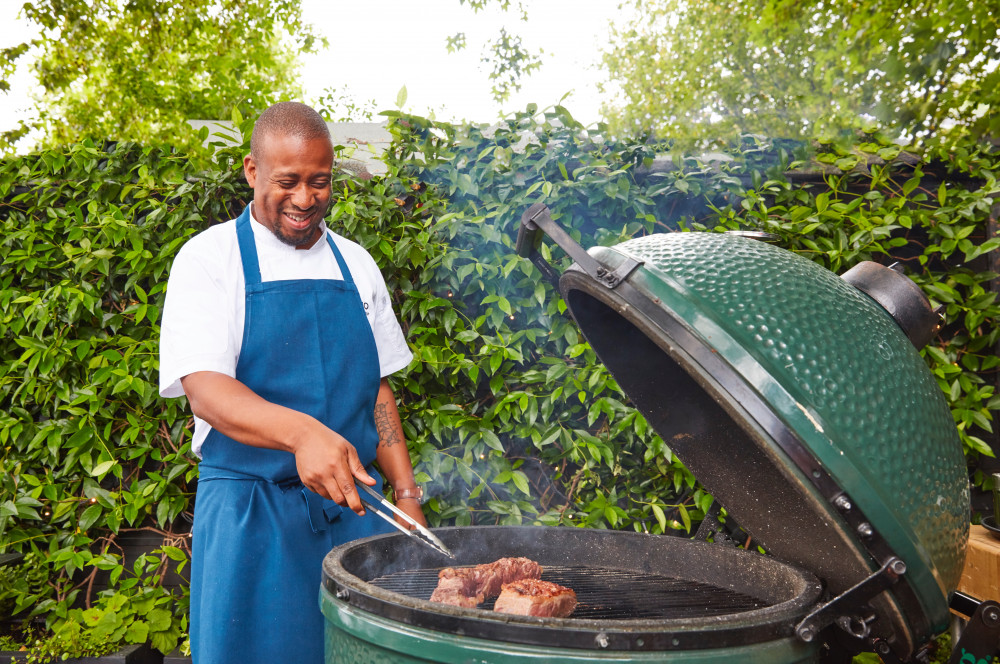 The Green Egg is a classic outdoor oven known to provide an optimum cooking experience (credit: Gaucho Richmond).