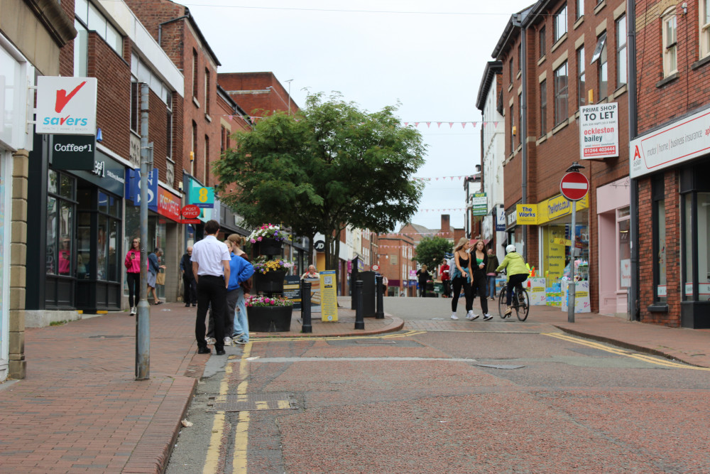 Mill Street in Macclesfield. (Image - Macclesfield Nub News)