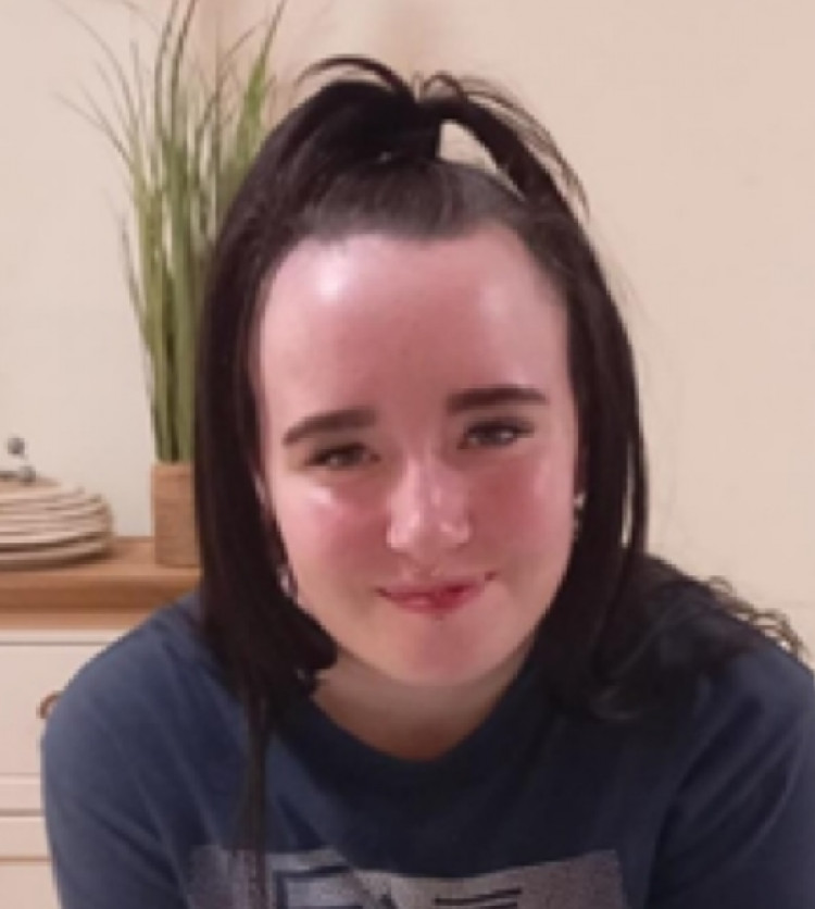 Abbie, aged 16, was last seen at around 5pm yesterday (Monday 24 June).