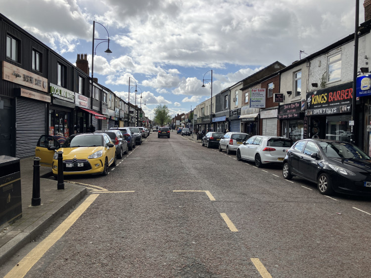 Castle Street in Edgeley - parking nearby could change in light of plans to redesign Edgeley Park (Image - Declan Carey LDRS)