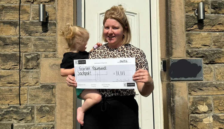 Congratulations Scarlett Townsend, who has received £11,111 of tax-free cash, thanks to a Macclesfield Nub News sponsor. (Image - Macclesfield Nub News)