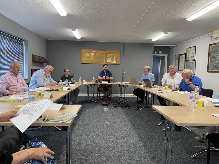 Oakham Town Council planning committee. Image credit: LDRS. 