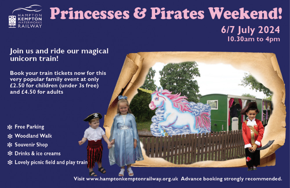 Princesses & Pirates Weekend! 6/7 July 2024