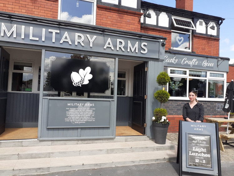 The Military Arms in Congleton Road is staging a another charity darts event. (Photo: Sandbach Nub News)  