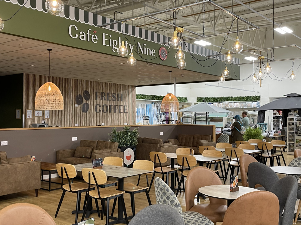 The new Cafe Eighty Nine has now opened at Stockport's The Range store (Image - Alasdair Perry)