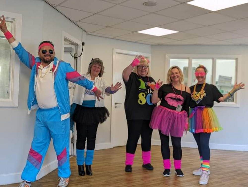 An 80s themed party marked 40 years for PrimeLife. Image credit: Rutland Care Village. 