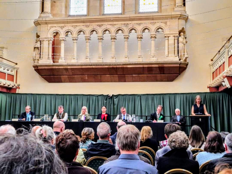 Congleton constiuency MP, Fiona Bruce, didn't attend yesterday's hustings due to 'security concerns'. (Photo: Women's Equality Party)