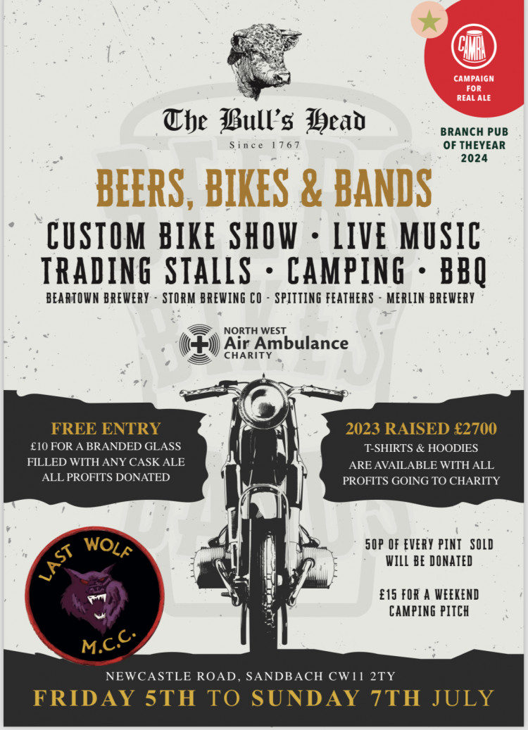 Beer, Bikes & Bands Charity Festival 