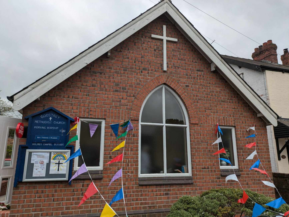 A post office has opened inside a methodist church in Goostrey. (Photo: Nub News)