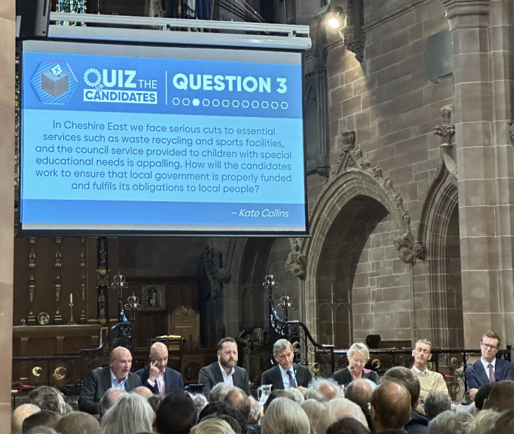 The seven candidates pictured below the question as to which Mr Wellavize revealed what led him to stand in the election. 