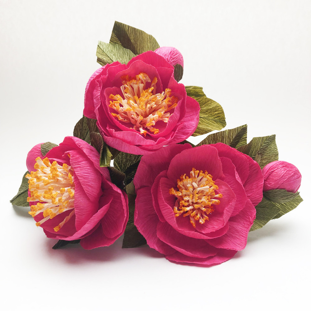 Introduction to Making Paper Flowers - half day course