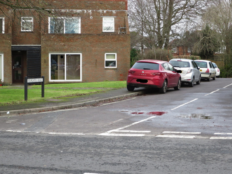 Poor parking in the Cromwell Road area. 