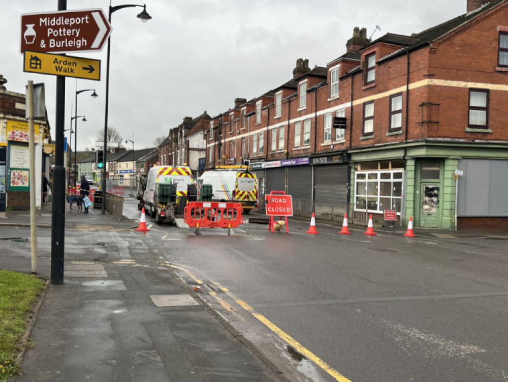 A section of Newcastle Street, Middleport, has now been closed for eight weeks (Nub News).