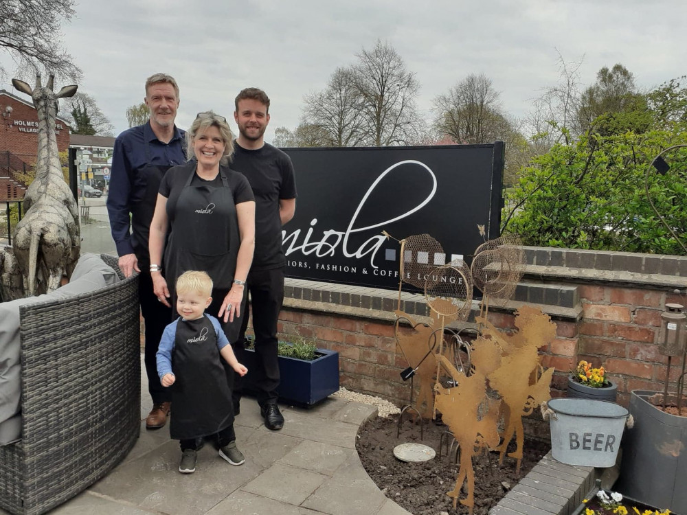 Louise Metcalfe when she opened Miola in Holmes Chapel two years ago. (Photo: Nub News)