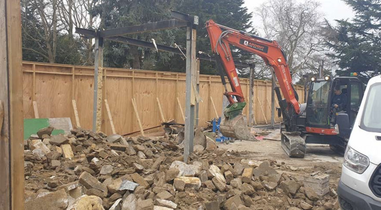 Gunnersbury Park & Cafe say it will rebuild base structure by the end of this summer (credit: Gunnersbury Park & Museum). 