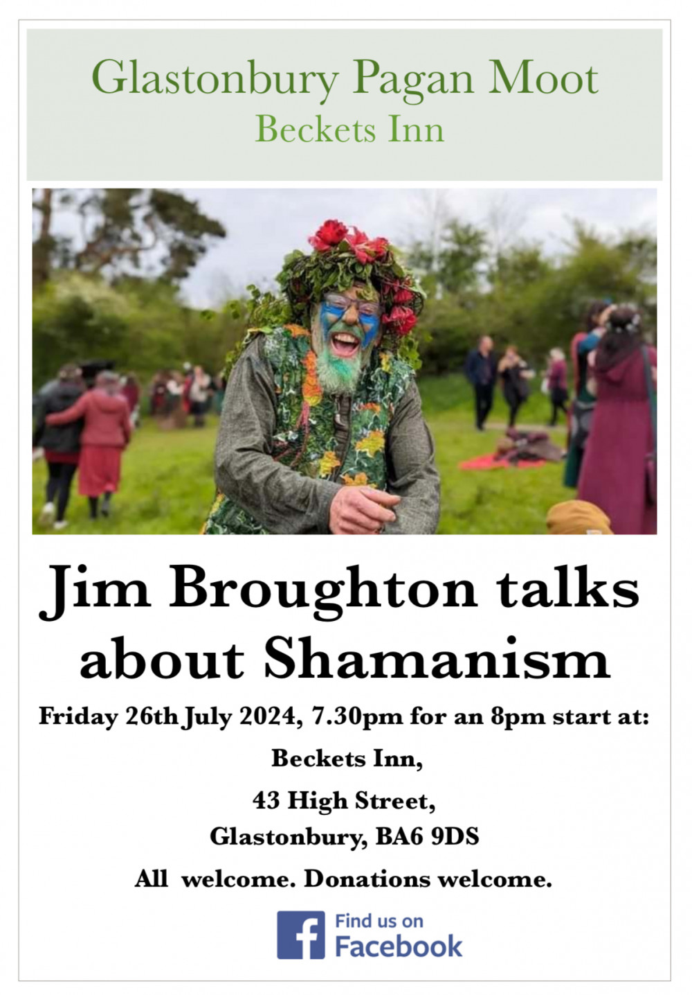 Glastonbury Pagan Moot: Jim Broughton talks about Shamanism